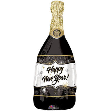 SuperShape Bubbly Wine New Year Foi
